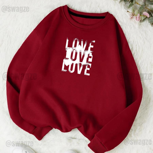 Fleece Sweatshirt ( love love.. )