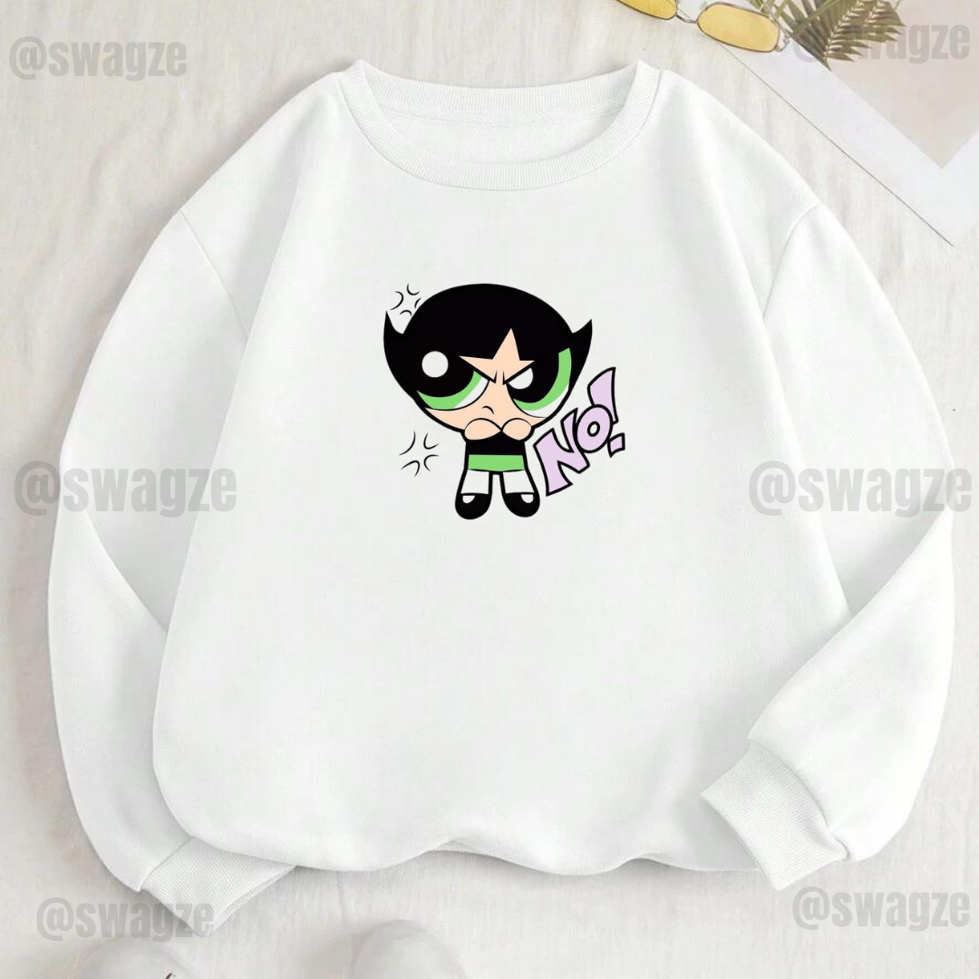 Fleece Sweatshirt ( no! )