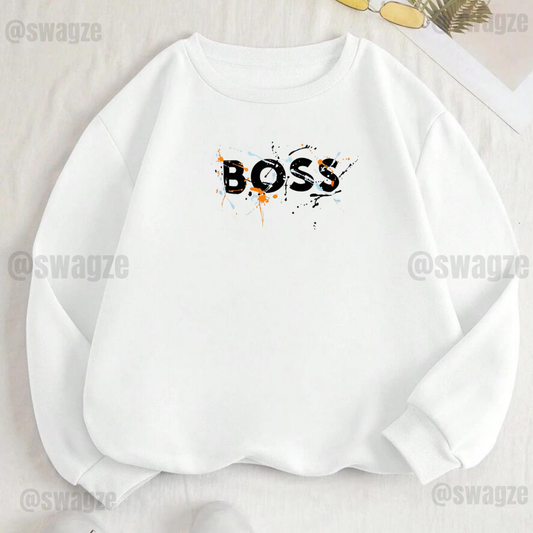 Fleece Sweatshirt ( boss )