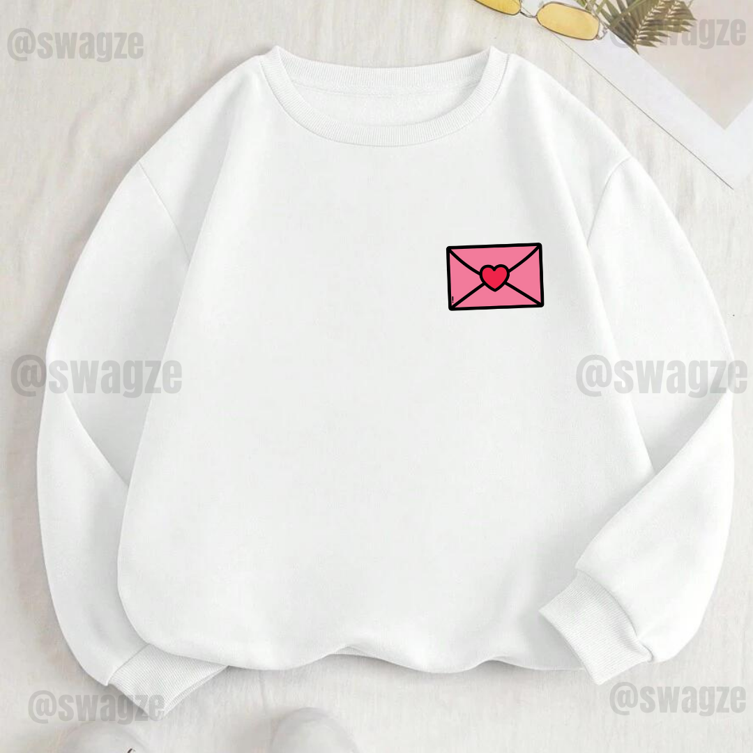 Fleece Sweatshirt ( envelop )