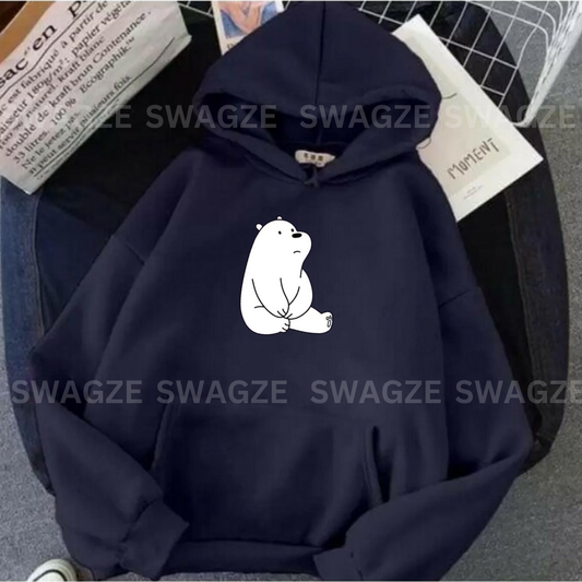 Fleece Hoodie ( ice panda )
