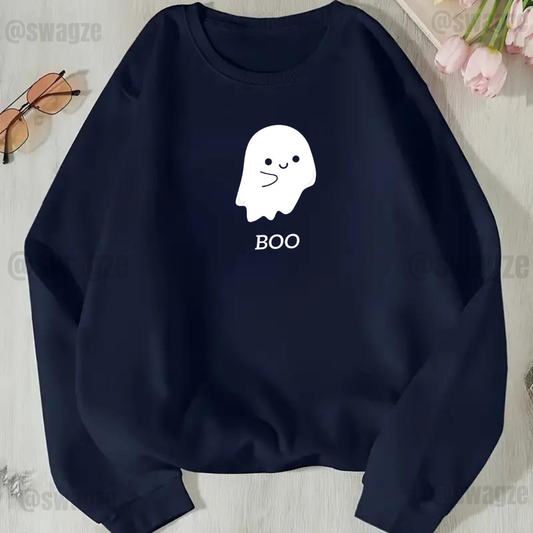Fleece Sweatshirt ( boo )