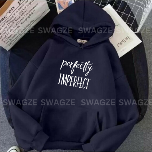 Fleece Hoodie ( perfectly imperfect )