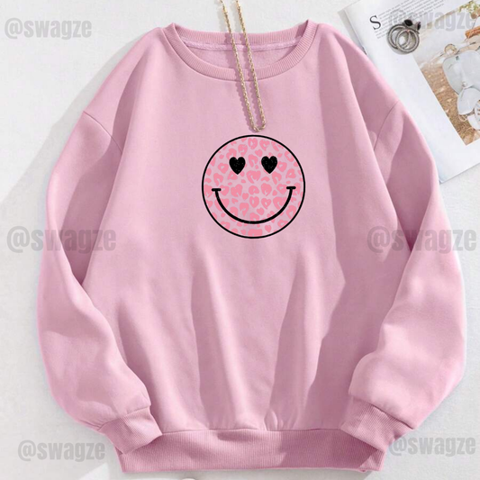 Fleece Sweatshirt ( smile )