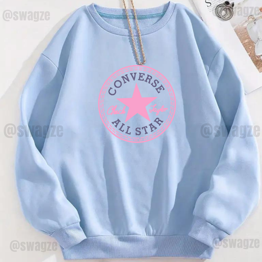 Fleece Sweatshirt ( converse...)