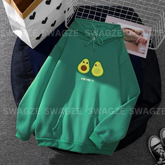 Fleece Hoodie ( we are a perfect fit )