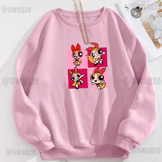 Fleece Sweatshirt (bloosom)