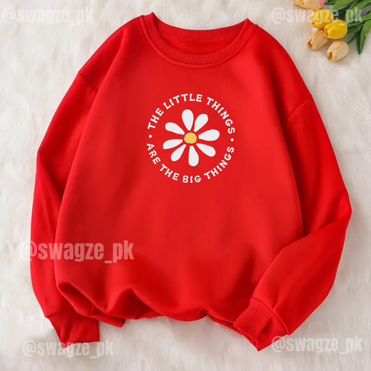 Fleece Sweatshirt ( little things ...)