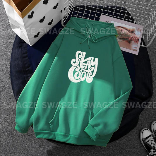 Fleece Hoodie ( stay cool )