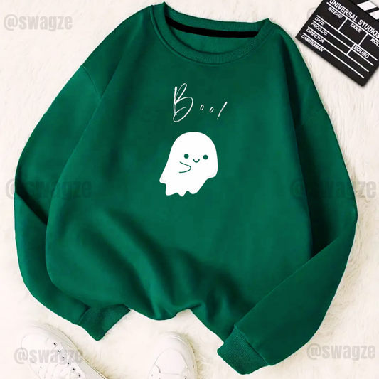 Fleece Sweatshirt ( boo )