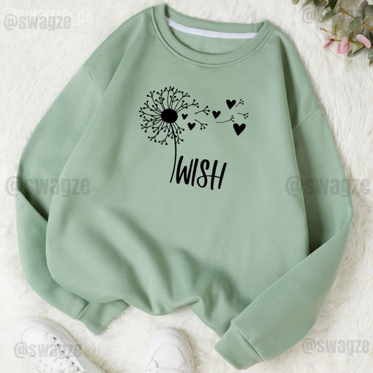 Fleece Sweatshirt ( wish )