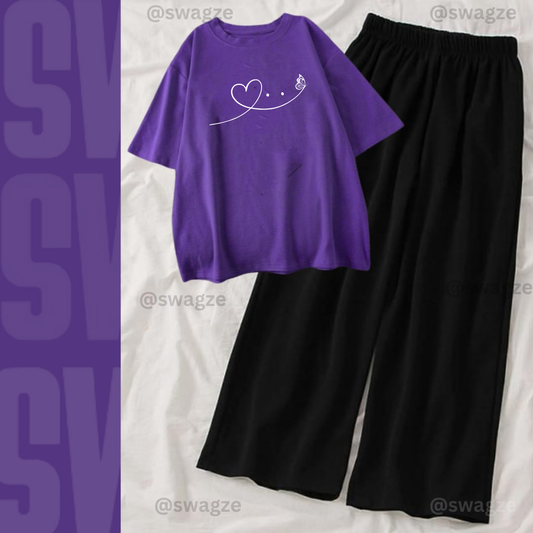 -Casual Combo(butterfly heart)