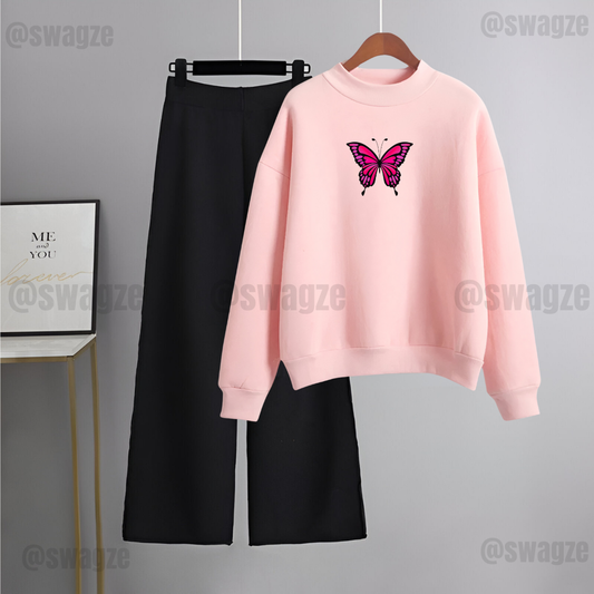 Winter Combo ( pink butterfly )