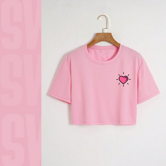 Heart Crop Tee