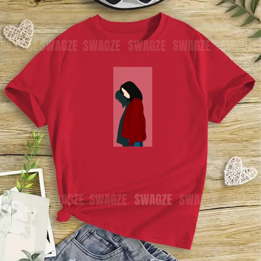 Alone girl Tee
