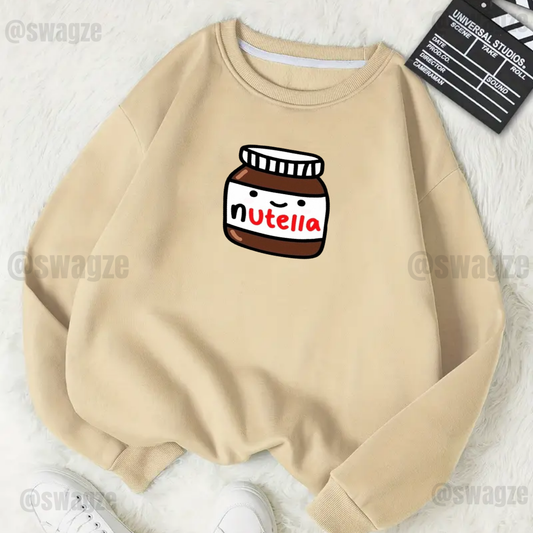Fleece Sweatshirt ( nutella )