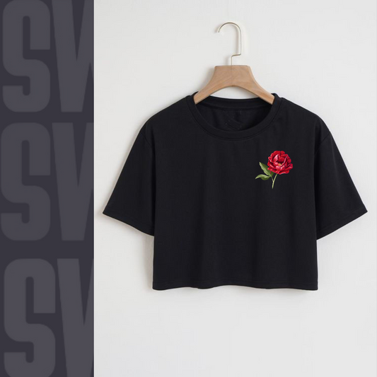 Rose Crop Tee