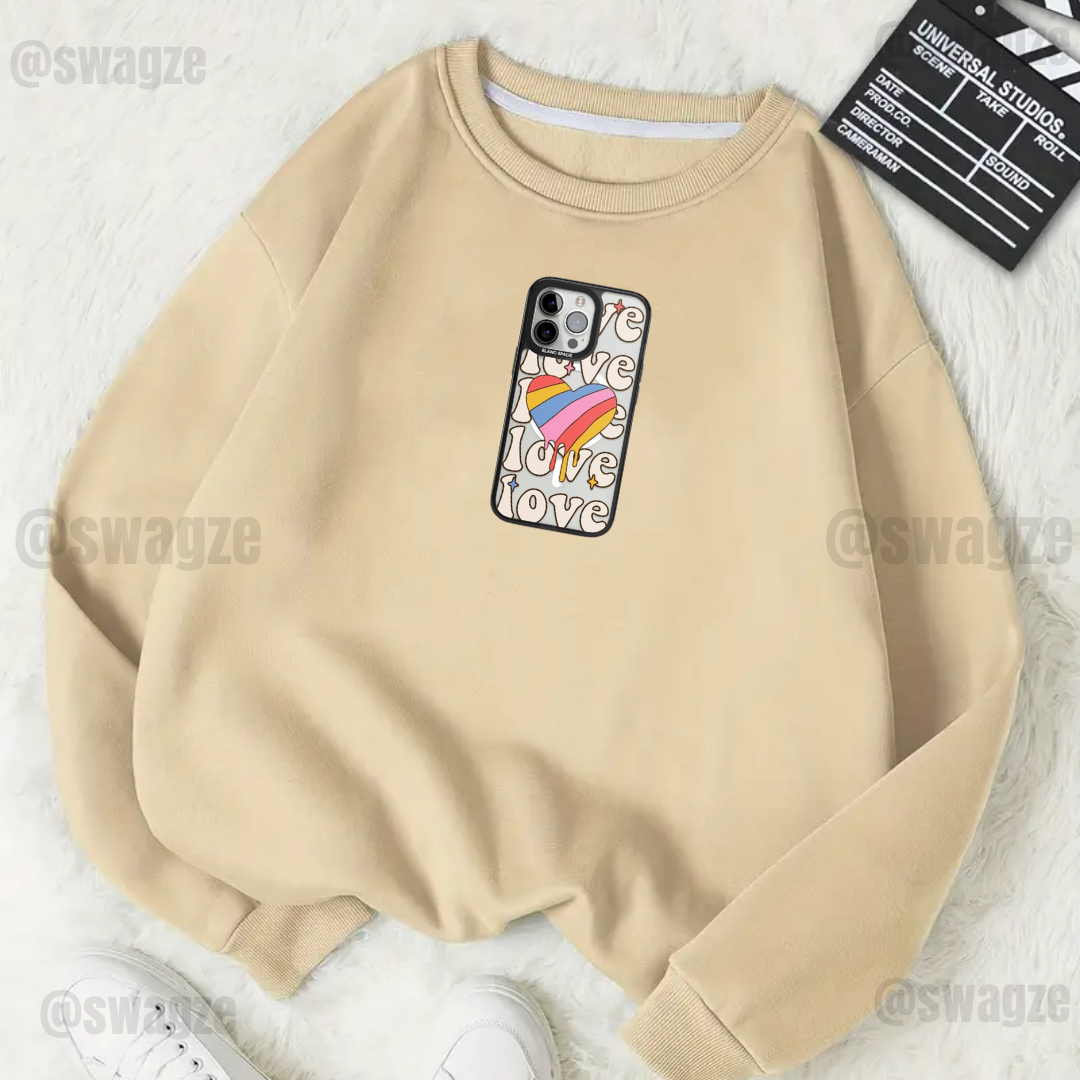 Fleece Sweatshirt ( iphone )
