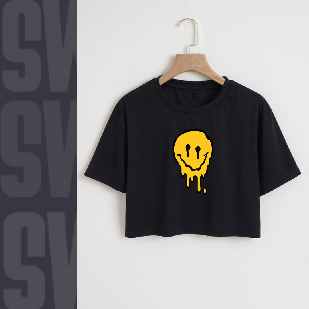 Smily Crop Tee