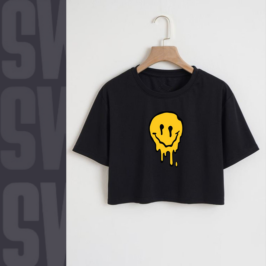 Smily Crop Tee