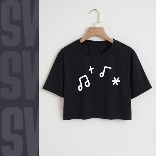 Music Crop Tee