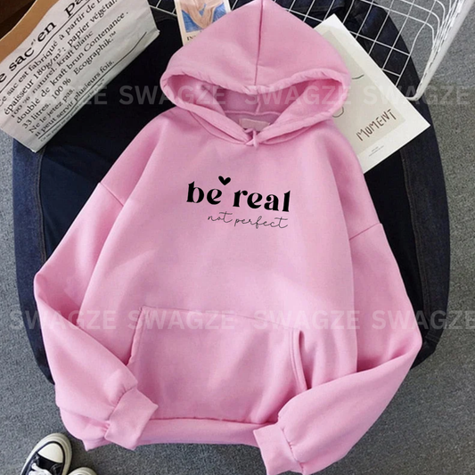 Fleece Hoodie ( be real not perfect )