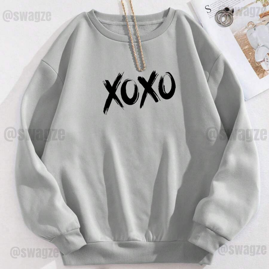 Fleece Sweatshirt (xoxo)