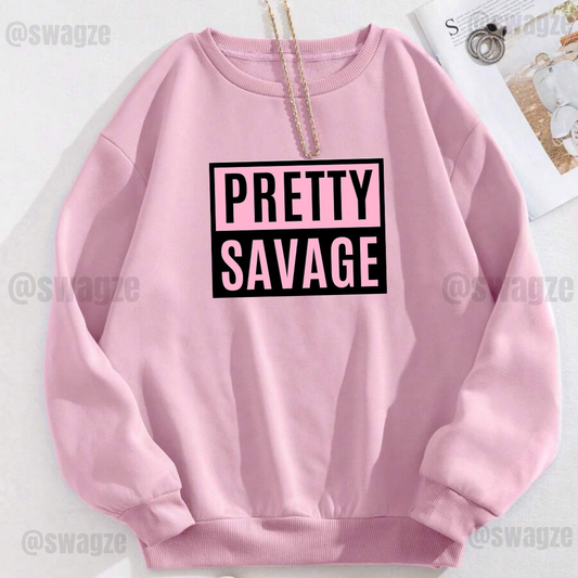 Fleece Sweatshirt (pretty savage)