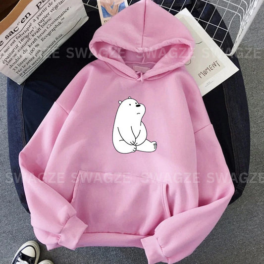 Fleece Hoodie ( ice panda )