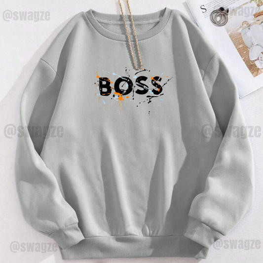 Fleece Sweatshirt ( boss )