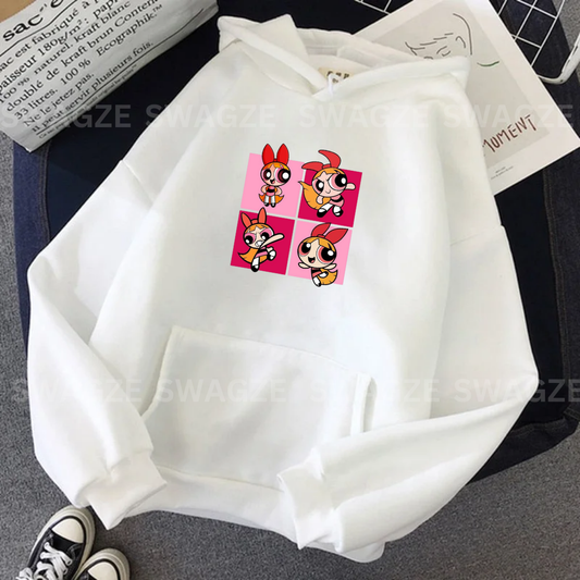 Fleece Hoodie ( bloosom )