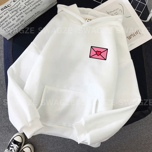 Fleece Hoodie ( pocket envelop )