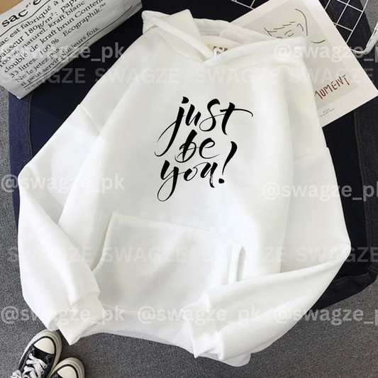Fleece Hoodie ( just be you )