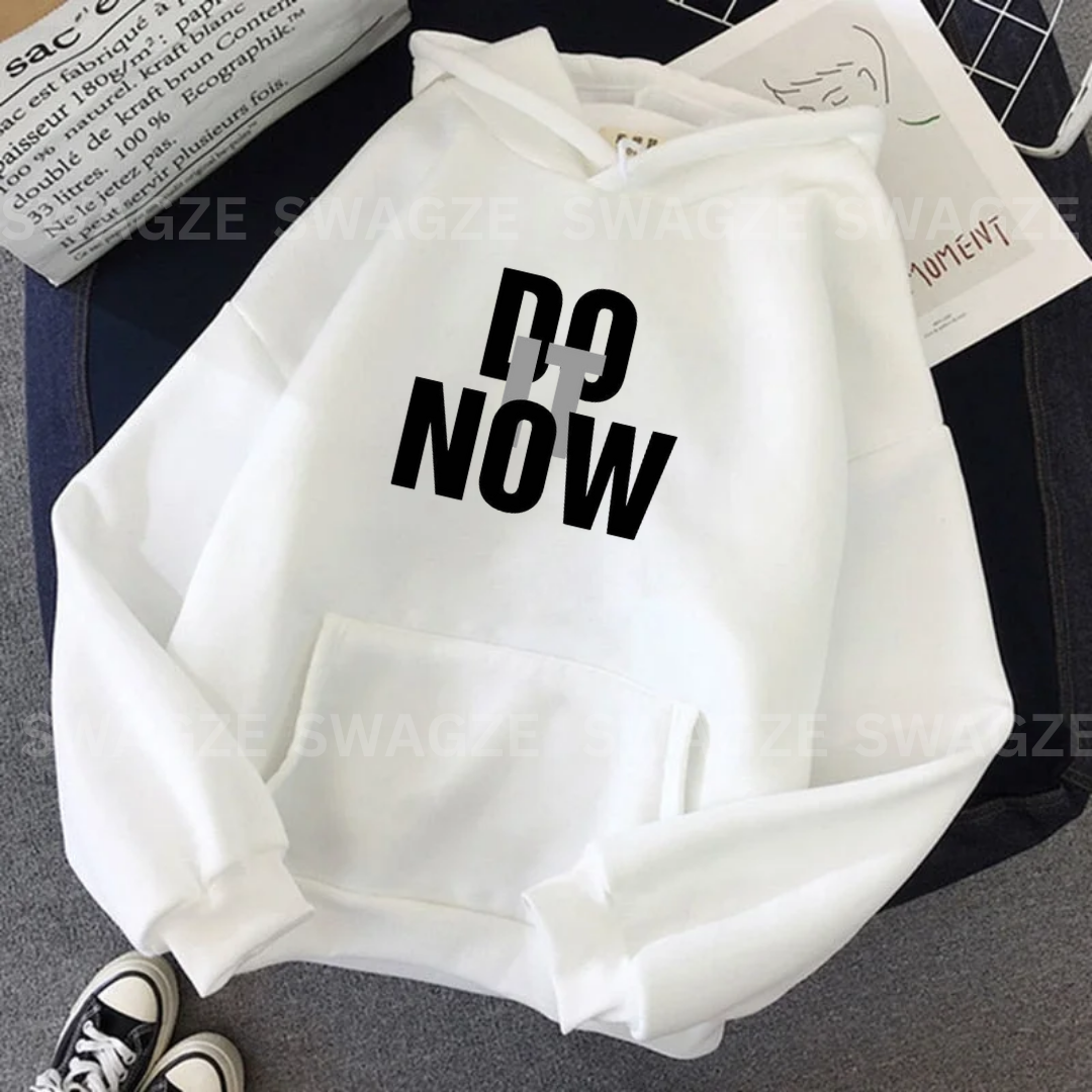 Fleece Hoodie ( do it now )