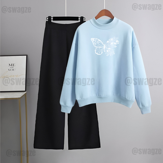 Winter Combo ( white butterfly )