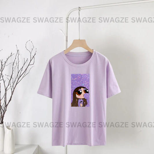 Purple buttercup Tee