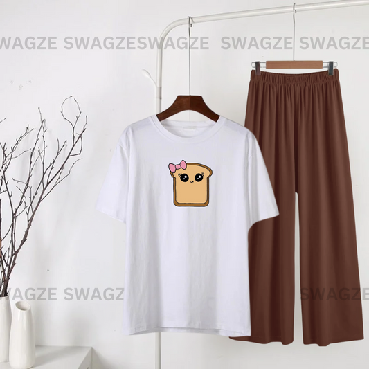 Casual Combo (cutebread) with brown flapper trouser