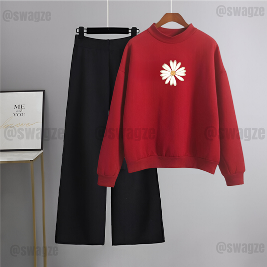 Winter Combo ( white flower )